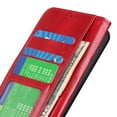 thumbnail image 4 of For Iphone 14 Mirror Window Crazy Horse Pattern Mobile Phone Protective Leather Case Red, 4 of 5