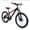 Red, variant on Harmie Mountain Bike 21 Speed Precision Shifting for All Terrains Dual Disc Brakes for Reliable Stopping Power Adult Riders Mountain Bicycle White Front Suspension 24 Inch Steel Frame 21 Speed