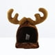 thumbnail image 2 of Sombrero navideño para mascotas pequeñas, gorro de astas de café, accesorio para disfraz de mascota, para gatos, perros (tamaño libre), 2 of 5