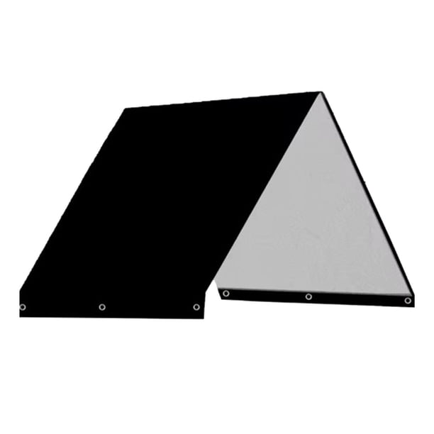Toldo de repuesto para patio de juegos, lona impermeable, resistente al polvo, fácil instalación, Oxford Negro