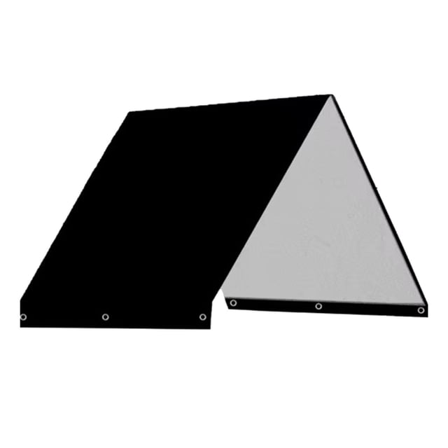 Toldo de repuesto para patio de juegos, lona impermeable, resistente al polvo, fácil instalación, Oxford Negro