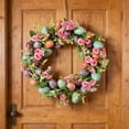 thumbnail image 6 of Blaxill Easter Wreath, Front Door Decorations, Artificial Greenery, Spring Home Decor, Multicolor 15.75"x15.75" Plastic, Indoor Outdoor Party Garden, 6 of 7