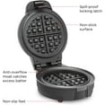 thumbnail image 2 of Chefman Anti-Overflow Belgian Waffle Maker w/Shade Selector, Stainless Steel, Temperature Control, Mess Free Moat, Round Nonstick Iron Plate, Cool Touch Handle, Measuring Cup Included, 2 of 3