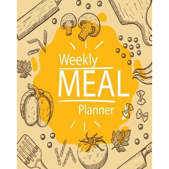 Pre-Owned Weekly Meal Planner: 52 Week Food Planner & Grocery List Menu Food Planners Prep Book Eat Records (Paperback) by Michelia Meal Planner