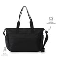 thumbnail image 4 of TOTTO Bolsa de Dama | Mujer Crossbody Tote con Porta Laptop 15.4'' - SET BRASIL L negro G, 4 of 7