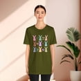thumbnail image 4 of Bunny Women T-shirts, Easter T-shirts, Easter Women T-shirts, Easter Gifts, 4 of 5