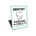 thumbnail image 3 of Dentist Parking Novelty Decor, Metal Wall Sign - 10x14 Inches, 3 of 4