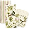 Better Homes and Gardens Herbs Kitchen and Pot Holder, Set of 3