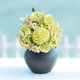 thumbnail image 4 of Ramo de peonías de seda artificial flores falsas ramo de novia y decoración para el hogar, 4 of 6