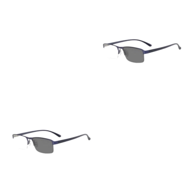 Gafas de Sol de Media Montura para Hombre con Dioptrías Antideslizante Estilo Vintage Qarigey