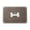 Brown, variant on Pet Feeding Mat, 23.6inX15.7in Waterproof Quick-Dry Dog Cat Bowl Mat with Bone & Paw Print, Non-Slip, Black