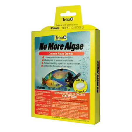 Tetra No More Algae Tablets 8 Count, Controls Algae In (Best Algae Control For Aquariums)
