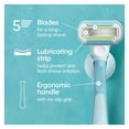 thumbnail image 4 of Gillette Venus Extra Smooth Women’s Razor Blades, Handle, 4 Razor Blade Refills, Satin Care Sensitive Skin Shave Gel, Holiday Gifts for Women, 4 of 18