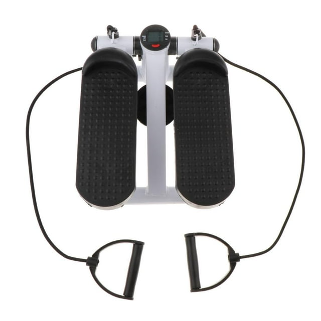 tamizeot Indoor Mini Stepper LCD Display Foot Fitness Workout Pedals Training Cord