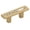 Gold, variant on Schaub And Company 301-BC Skyevale 1-1/4" Center To Center Luxury Glam Cabinet Bar Handle