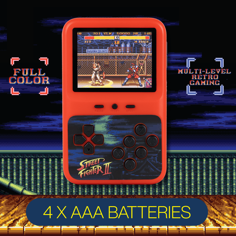 Fizz Creations Street Fighter 2 Color Handheld Electronic Game