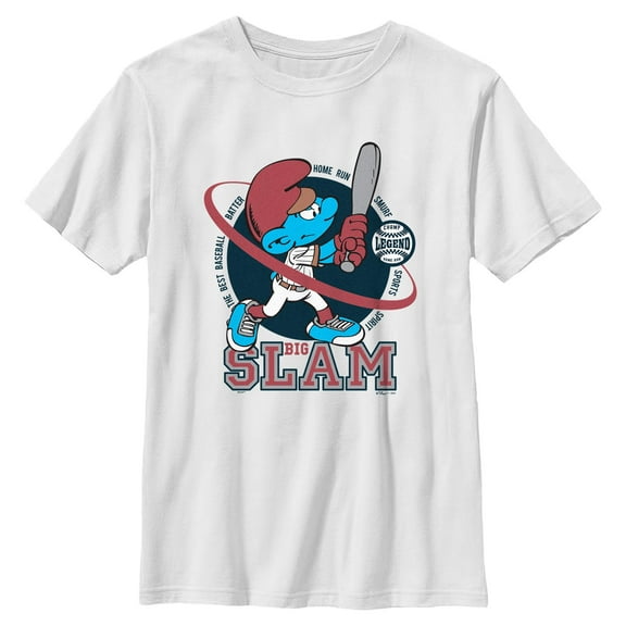 Boys The Smurfs Legend Big Slam T Shirt