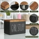 thumbnail image 3 of Porta Tampones para BañO, Organizador de Productos Femeninos, Estuche Organizador de Toallas Sanitarias con Tapa Abatible, Almacenamiento de Tampones Week, Color Negro., 3 of 5