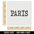 thumbnail image 2 of Paris Fun Text DIY Cookie Wall Craft Stencil - 4.5 Inch, 2 of 5