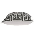 thumbnail image 4 of 20" x 0.5" x 20" Transitional Gray and White Accent Pillow Cover, 4 of 5