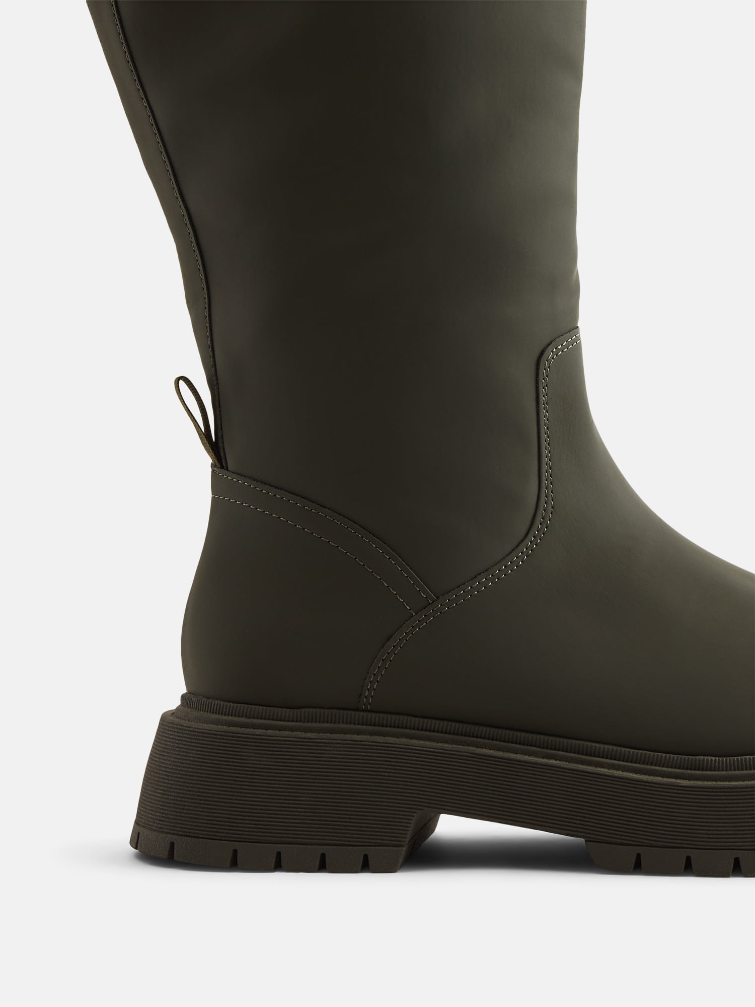 No Boundaries Women’s Buckled Chunky Heel Sun Boots