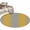 gray, variant on Round Rugs 3Ft, Yellow Ombre Round Area Rug Washable Indoor Throw Carpet, Grey Modern Art Farmhouse Small Non Slip Circle Rug for Bedroom Living Room Home Decor Aesthetic