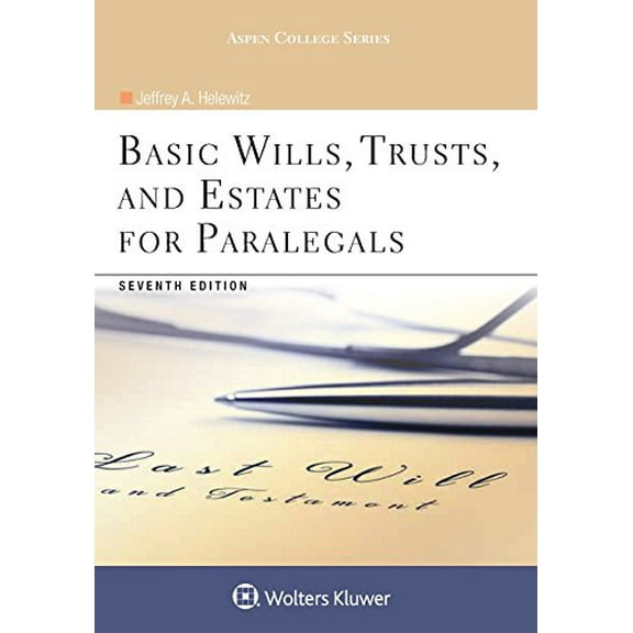 Pre-Owned Basic Wills, Trusts, and Estates for Paralegals (Paperback) 1454873442 9781454873440
