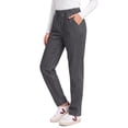 thumbnail image 2 of Fantaslook Pull On Jeans for Women Straight Leg Casual Pants Elastic Waist Denim Pants with Pockets, 2 of 9