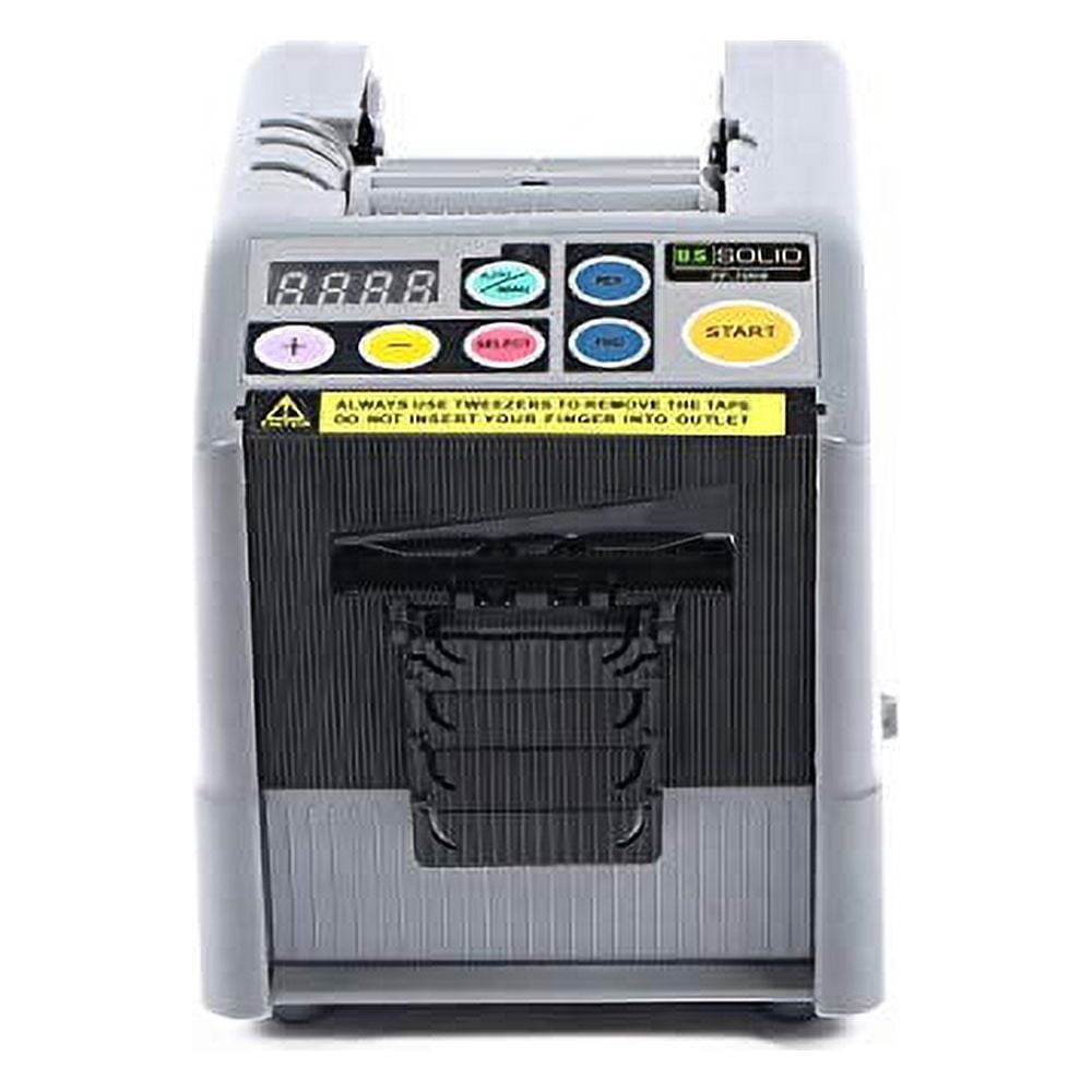 U.S. Solid Automatic Tape Dispenser Dispensing Cutting Machine JF-3000 For Adhesive And Non-adhesive Tapes, 0.25"-2.36" Tape Width, 0.2"-39.33" Tape Length