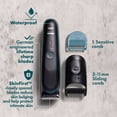 thumbnail image 3 of Cortadora de vello púbico Gillette Intimate Manscape para hombre, impermeable, 3 of 7