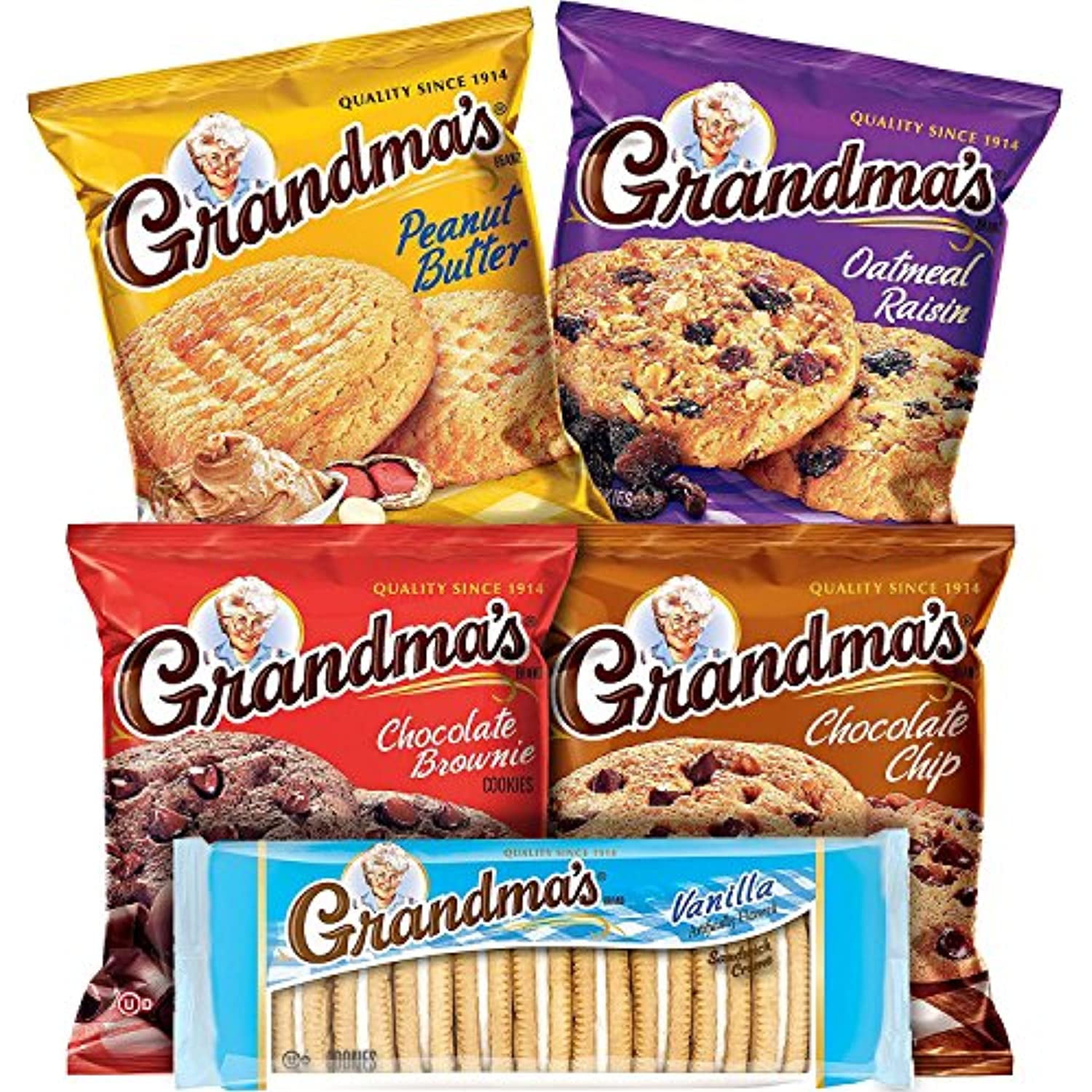 Grandma's Cookies Variety Pack, 36 Count