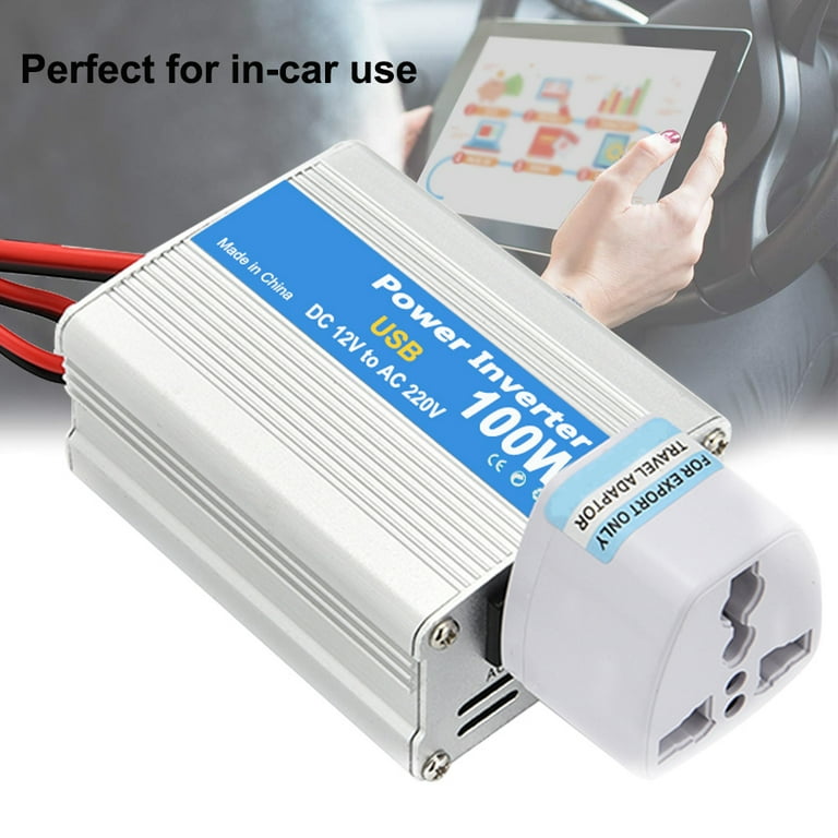 Dc 12v To Ac 220v Car Power Inverter With Usb