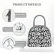 thumbnail image 4 of Easygdp Tropical Leaves Bolsa de Almuerzo Insulada Grande, Forro de Aluminio, Diseño Espacioso, a Prueba de Fugas, Ideal para Trabajo, Picnics, Viajes y Actividades al Aire Libre, 4 of 6