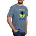 thumbnail image 4 of CafePress - Support Ukraine I Stand With Ukraine P T Shirt - Mens Comfort Colors Shirt, 4 of 5