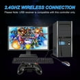 thumbnail image 5 of Miadore Xbox 360 Wireless Controller, 2.4G Wireless Controller Gamepad with Vibration for Xbox 360 Windows 7 8 10, 5 of 8