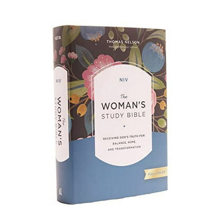 新品未使用　The Woman’s Study Bible NIV Inspirational Women's Devotional Study Bible, Hardcover