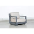 thumbnail image 2 of Paris 4-PC Deep Seating Set Gray Aluminum Frame in Taupe Cushion, 2 of 6
