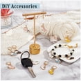 thumbnail image 6 of 12 Pcs Cow Stitch Markers 6 Colors Alloy Enamel Cow Crochet Stitch Marker Charms Removable Locking Stitch Marker for Knitting Weaving Accessories, 6 of 8