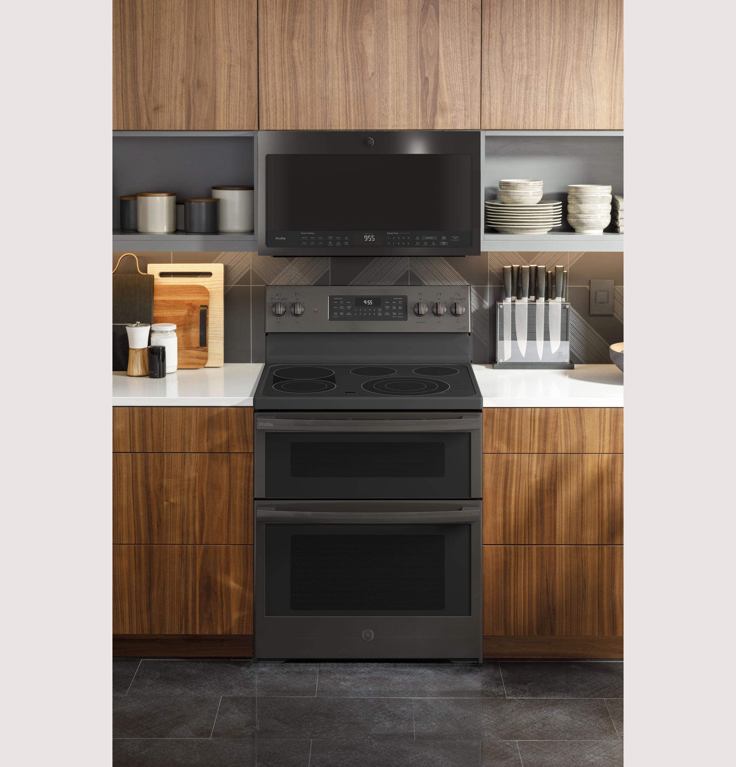 GE PB965BPTS GE Profile 30" Free-Standing Electric Double Oven Convection Range