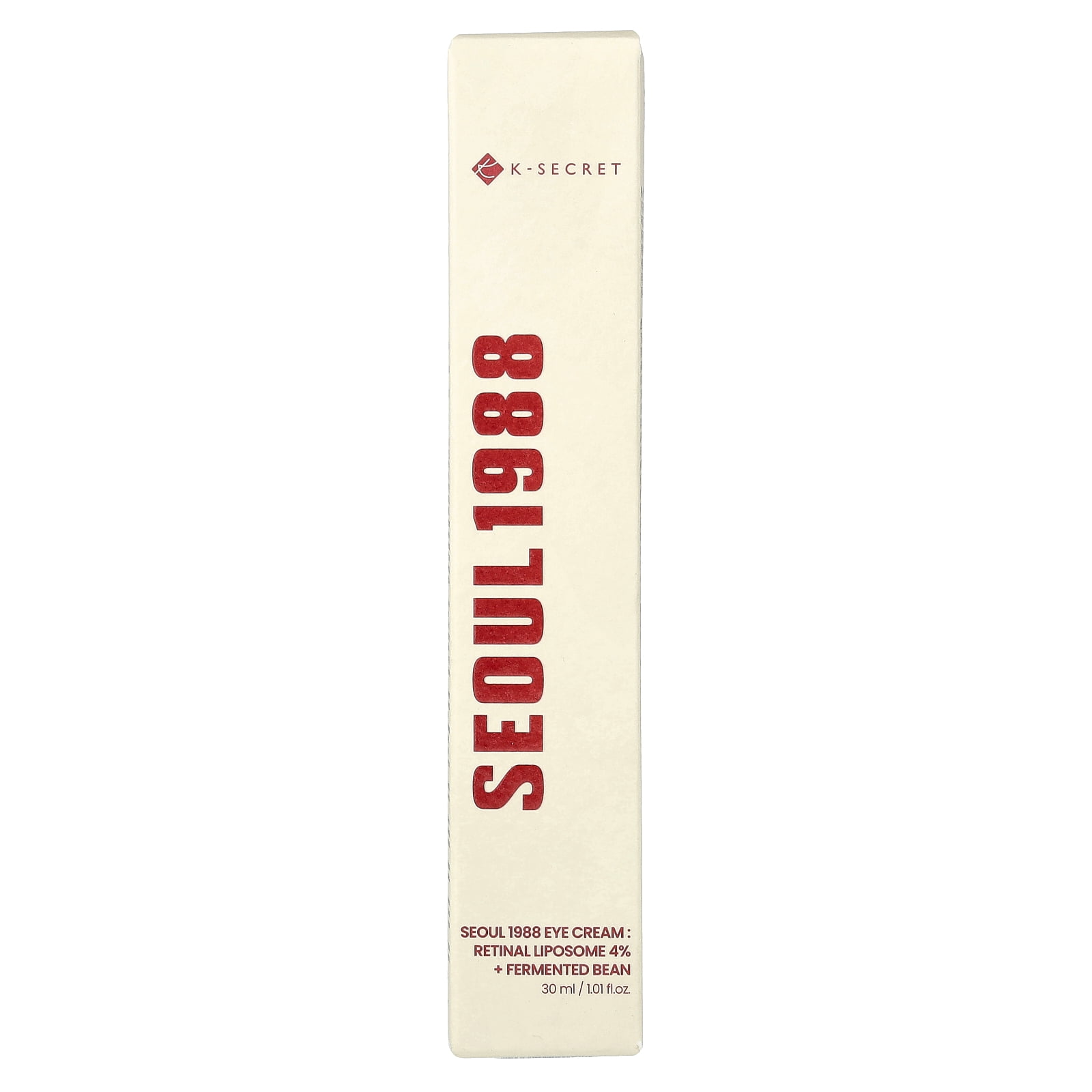 K-Secret Seoul 1988 Eye Cream, Retinal Liposome 4% + Fermented Bean, 1.01 fl oz (30 ml)