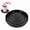 Black, variant on 6Pcs Wave Plant Saucer, Plastic Flower Pot Drip Trays, Lightweight Plant Tray for Indoor and Out Door Plant(6/8/10 inch, White)