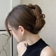 thumbnail image 5 of Pinzas para el cabello para mujer, grandes pinzas de resina plástica para el cabello, para uso diario, fiestas y reuniones, diseño elegante, cómodas, duraderas, ligeras, accesorio de moda, pinza grand, 5 of 5