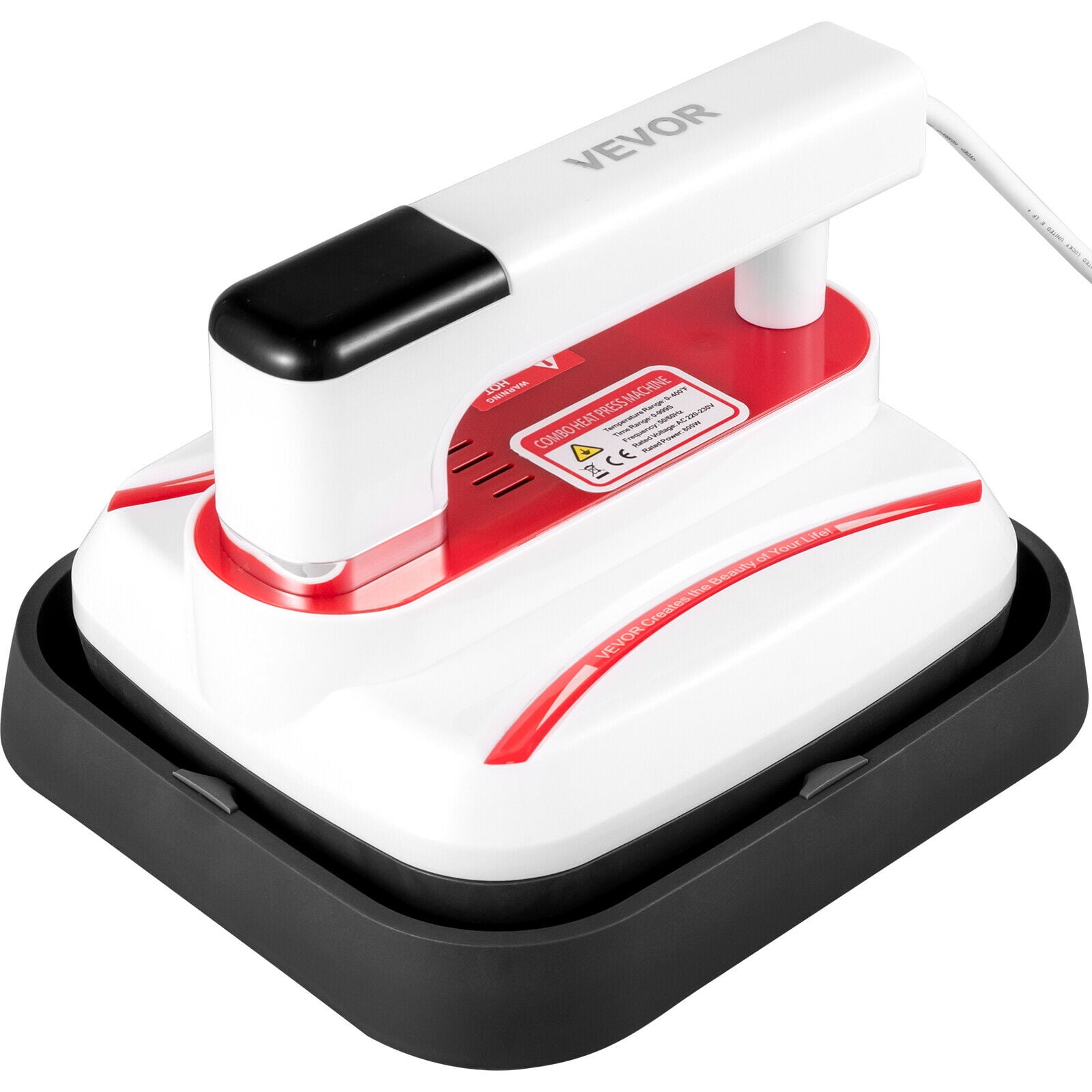 VEVOR Heat Press 7 x 8" 800W Mini Press Touch Screen Heat Press Machine
