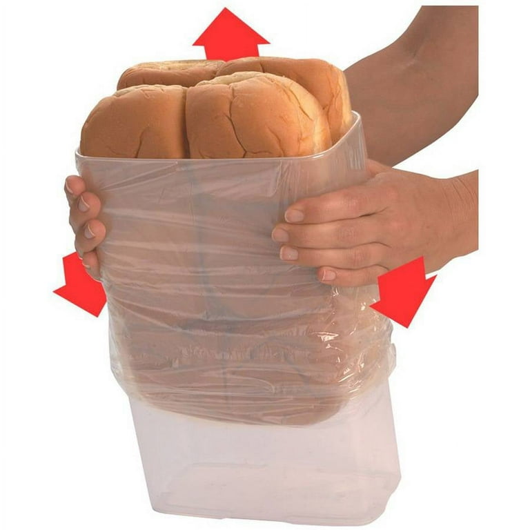  Buddeez Bread Buddy Bread Box – Bread Container for Storage in  Kitchen Counter, Sandwich Bread Holder, Saver & Keeper, Bread Bin for  Countertop, White Lid, (2 Pack): Home & Kitchen