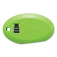 thumbnail image 4 of Compact Safety Ceramic Blade Box Cutter, 2.5", Retractable Blade, Green | Bundle of 2 Each, 4 of 5