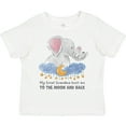 thumbnail image 3 of Inktastic My Great Grandma Loves Me to the Moon and Back Elephant Boys or Girls Toddler T-Shirt, 3 of 5