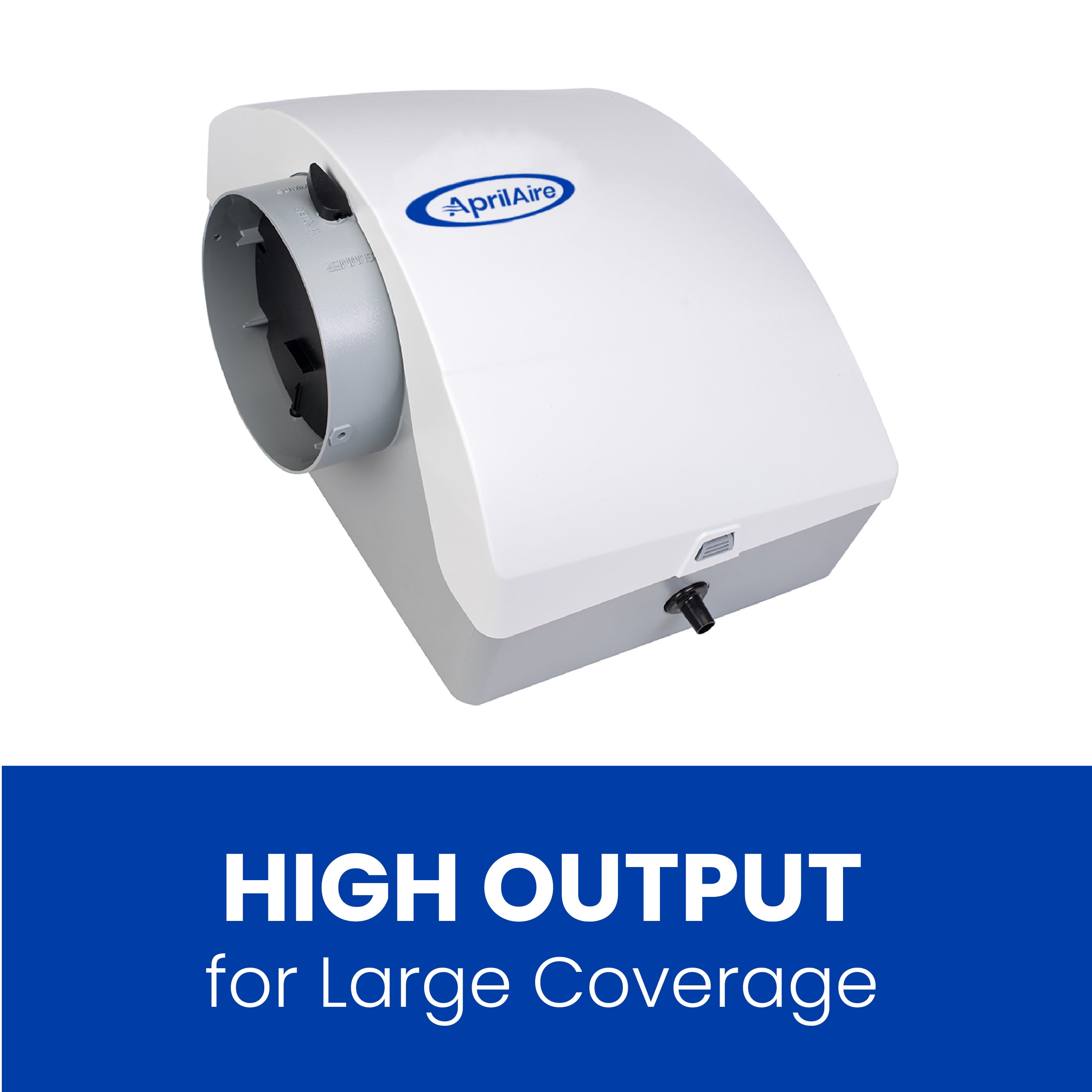AprilAire 600M Whole-House Humidifier - Manual - Large Capacity Water Saver Furnace Humidifier for Homes up to 4,000 Sq. Ft.
