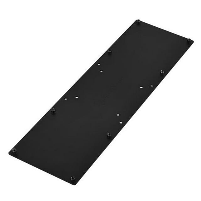 SilverStone Technologies MVA02 Support à Double Rallonge VESA de 115 mm, Noir - Acier Galvanisé, Noir