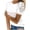 #338-White, variant on Women's Polka Round Neck Short Sleeve T-Shirt, Fashion Casual with Lace Trim, Breathable Cotton Top for Daily Wear and Outdoor Activities