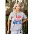 thumbnail image 3 of Funny Dubble Bubble Bigger is Bettter Men's Graphic T Shirt Tees Brisco Brands 3X, 3 of 5